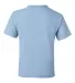 8000B Gildan Ultra Blend 50/50 Youth T-shirt LIGHT BLUE back view