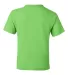 8000B Gildan Ultra Blend 50/50 Youth T-shirt LIME back view