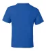 8000B Gildan Ultra Blend 50/50 Youth T-shirt ROYAL back view