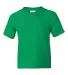 8000B Gildan Ultra Blend 50/50 Youth T-shirt IRISH GREEN front view