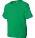 8000B Gildan Ultra Blend 50/50 Youth T-shirt IRISH GREEN side view
