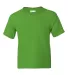 8000B Gildan Ultra Blend 50/50 Youth T-shirt ELECTRIC GREEN front view