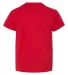 8000B Gildan Ultra Blend 50/50 Youth T-shirt SPRT SCARLET RED back view