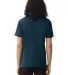 2001 American Apparel Fine USA Made Jersey Tee in Sea blue back view