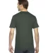 2001 American Apparel Fine USA Made Jersey Tee in Lieutenant back view