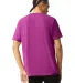 2001 American Apparel Fine USA Made Jersey Tee in Super pink back view