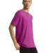 2001 American Apparel Fine USA Made Jersey Tee in Super pink side view