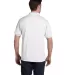 054X Stedman by Hanes® Blended Jersey in White back view