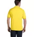 054X Stedman by Hanes® Blended Jersey in Yellow back view