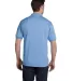 054X Stedman by Hanes® Blended Jersey in Light blue back view