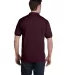 054X Stedman by Hanes® Blended Jersey in Maroon back view