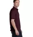 054X Stedman by Hanes® Blended Jersey in Maroon side view