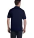 054X Stedman by Hanes® Blended Jersey in Navy back view