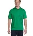 054X Stedman by Hanes® Blended Jersey in Kelly green front view