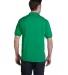054X Stedman by Hanes® Blended Jersey in Kelly green back view
