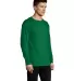 5286 Hanes® Heavyweight Long Sleeve T-shirt in Kelly green side view