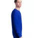 5286 Hanes® Heavyweight Long Sleeve T-shirt in Athletic royal side view