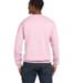 P160 Hanes® PrintPro®XP™ Comfortblend® Sweats in Pale pink back view