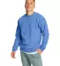 P160 Hanes® PrintPro®XP™ Comfortblend® Sweats in Carolina blue front view