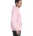 P170 Hanes® PrintPro®XP™ Comfortblend® Hooded in Pale pink side view
