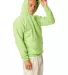 P170 Hanes® PrintPro®XP™ Comfortblend® Hooded in Lime side view