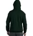 P170 Hanes® PrintPro®XP™ Comfortblend® Hooded in Deep forest back view