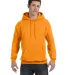P170 Hanes® PrintPro®XP™ Comfortblend® Hooded in Safety orange front view