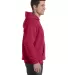 P170 Hanes® PrintPro®XP™ Comfortblend® Hooded in Heather red side view
