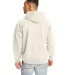 F170 Hanes® PrintPro®XP™ Ultimate Cotton® Hoo in Natural back view