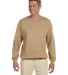 F260 Hanes® PrintPro®XP™ Ultimate Cotton® Swe in Pebble front view