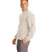 F260 Hanes® PrintPro®XP™ Ultimate Cotton® Swe in Sand side view