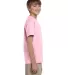 5370 Hanes® Heavyweight 50/50 Youth T-shirt in Pale pink side view
