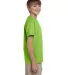 5370 Hanes® Heavyweight 50/50 Youth T-shirt in Lime side view
