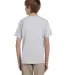 5370 Hanes® Heavyweight 50/50 Youth T-shirt in Ash back view