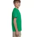 5370 Hanes® Heavyweight 50/50 Youth T-shirt in Kelly green side view