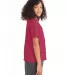 5370 Hanes® Heavyweight 50/50 Youth T-shirt in Heather red side view