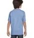 5380 Hanes® Youth Beefy®-T 5380 in Light blue back view