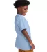 5380 Hanes® Youth Beefy®-T 5380 in Light blue side view