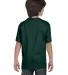 5380 Hanes® Youth Beefy®-T 5380 in Deep forest back view