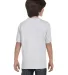 5380 Hanes® Youth Beefy®-T 5380 in Ash back view