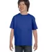 5380 Hanes® Youth Beefy®-T 5380 in Deep royal front view