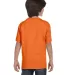 5380 Hanes® Youth Beefy®-T 5380 in Orange back view