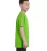 5450 Hanes® Authentic Tagless Youth T-shirt in Lime side view