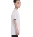 5450 Hanes® Authentic Tagless Youth T-shirt in Ash side view