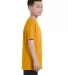 5450 Hanes® Authentic Tagless Youth T-shirt in Gold side view