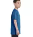 5450 Hanes® Authentic Tagless Youth T-shirt in Deep royal side view