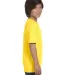 5480 Hanes® Heavyweight Youth T-shirt in Yellow side view