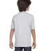 5480 Hanes® Heavyweight Youth T-shirt in Ash back view