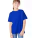 5480 Hanes® Heavyweight Youth T-shirt in Athletic royal front view