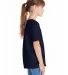 5480 Hanes® Heavyweight Youth T-shirt in Athletic navy side view